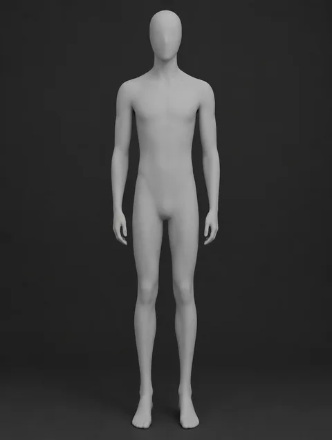 류하람의 남성 마름 체형